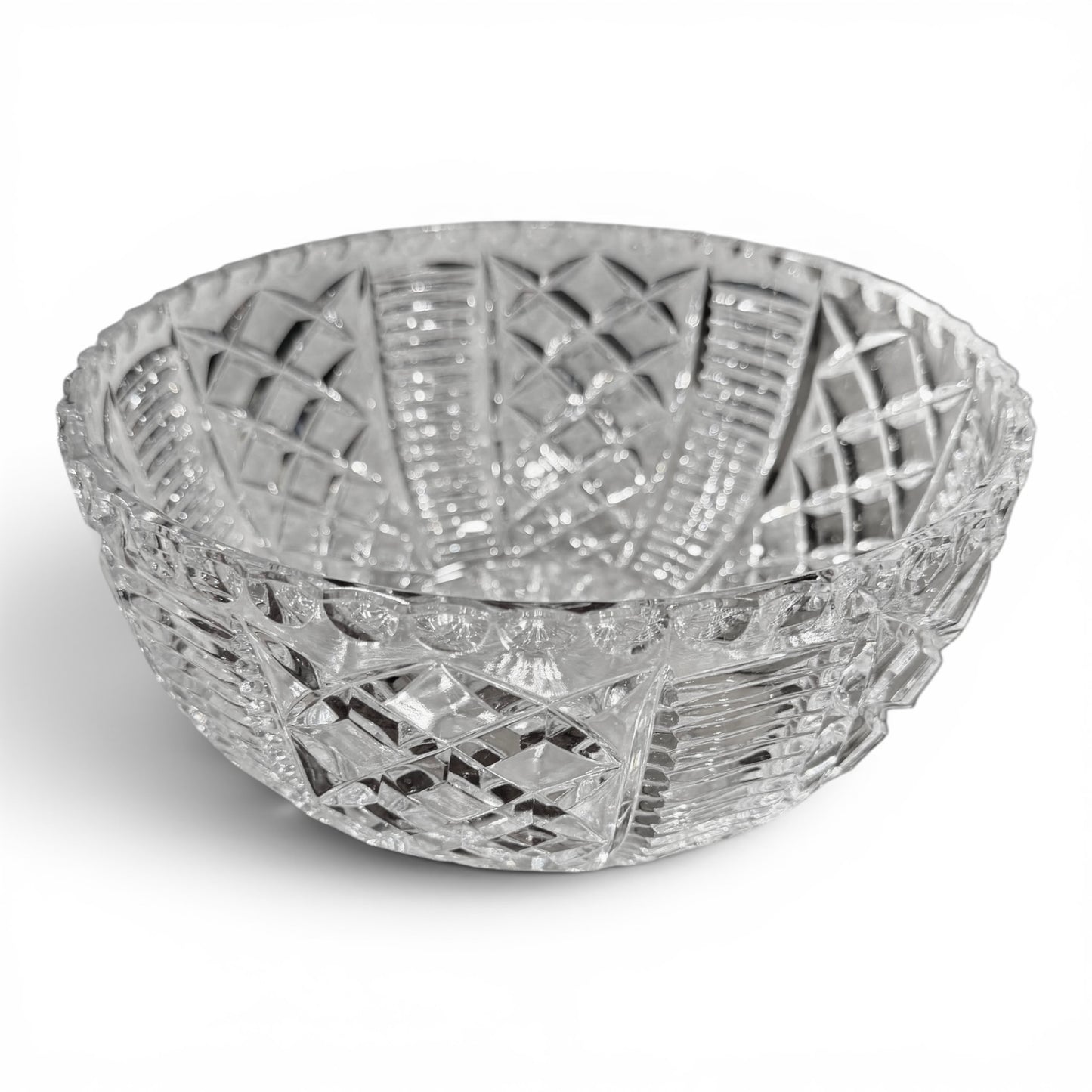 Antique Estate Crystal Champagne Bowl