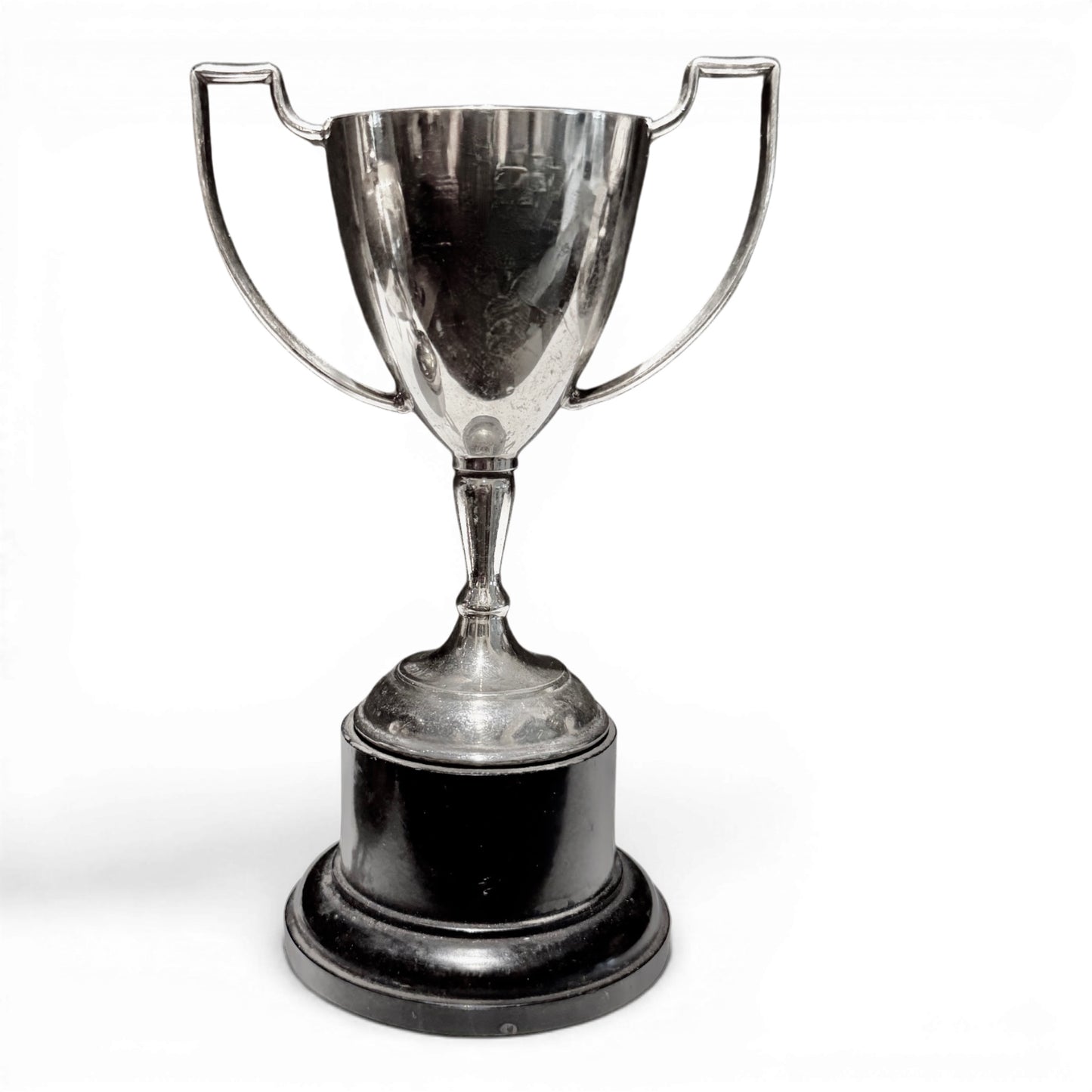 Set of 3 Antique English Silver Loving Cup Trophies