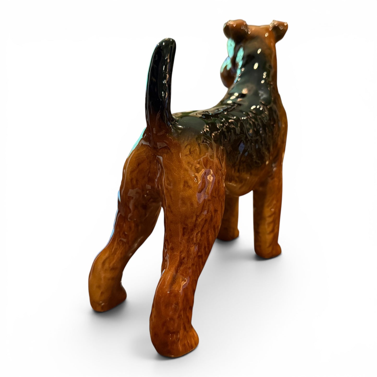 Vintage Beswick Airedale Terrier Dog Figurine
