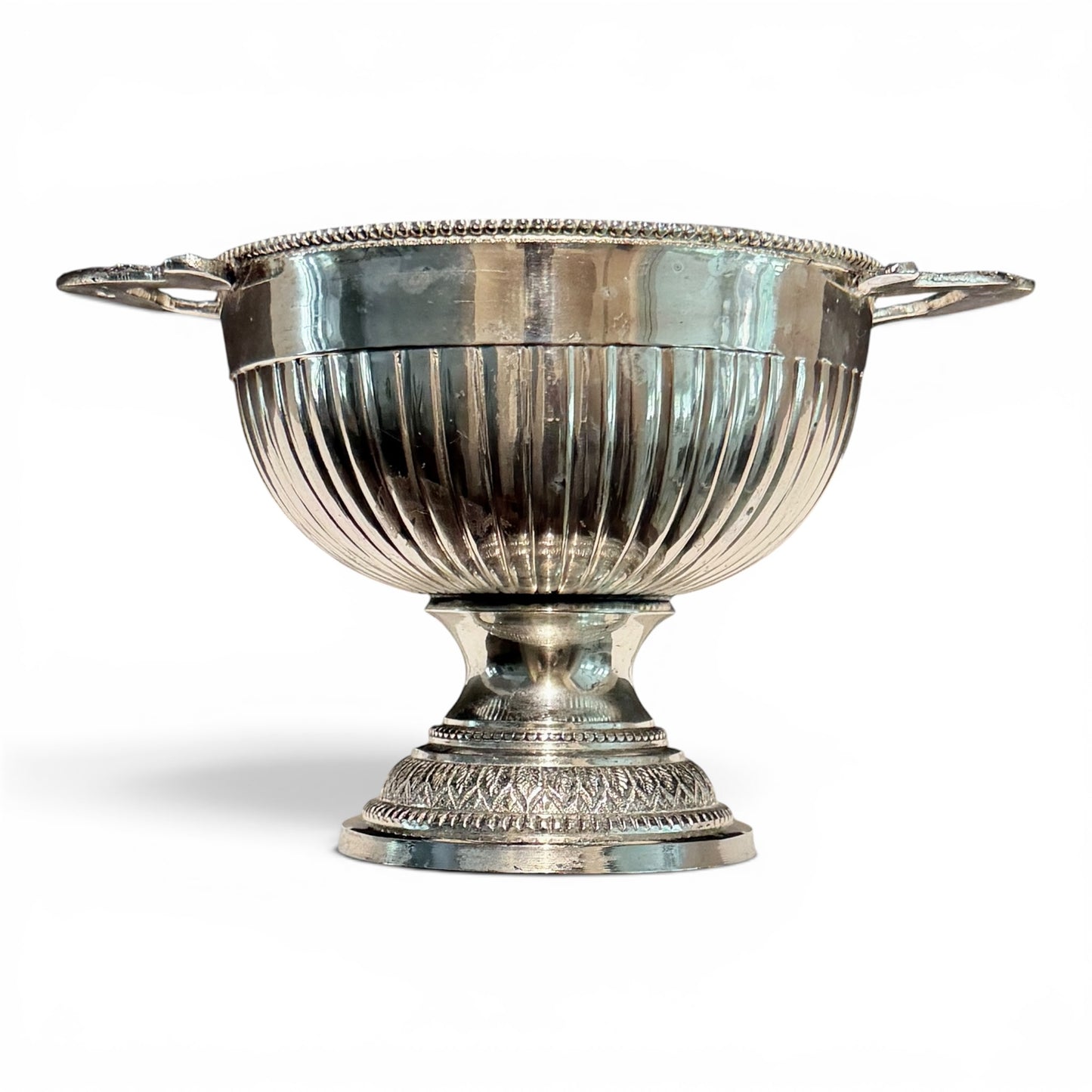 Antique Silver Trophy Cup Jardiniere