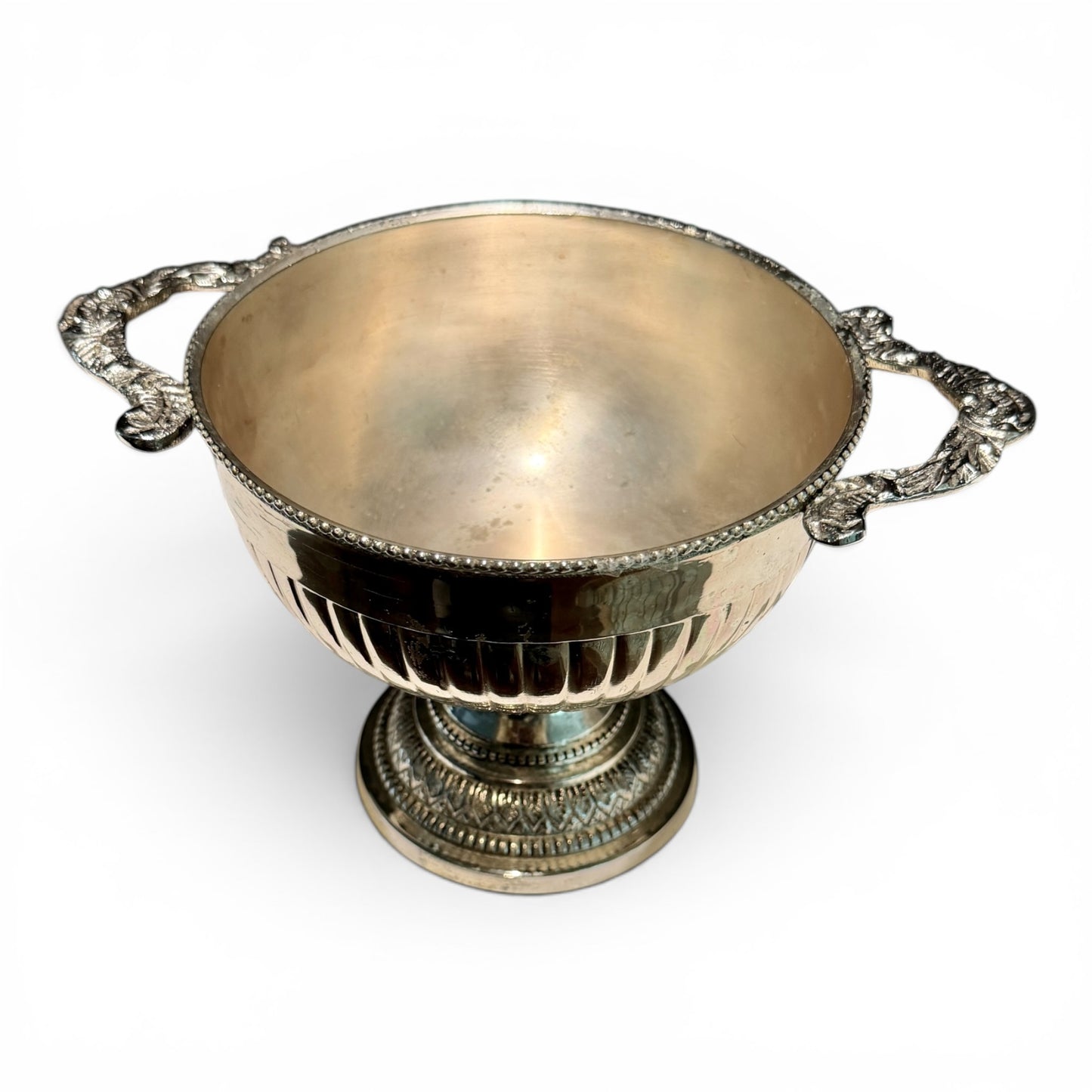 Antique Silver Trophy Cup Jardiniere