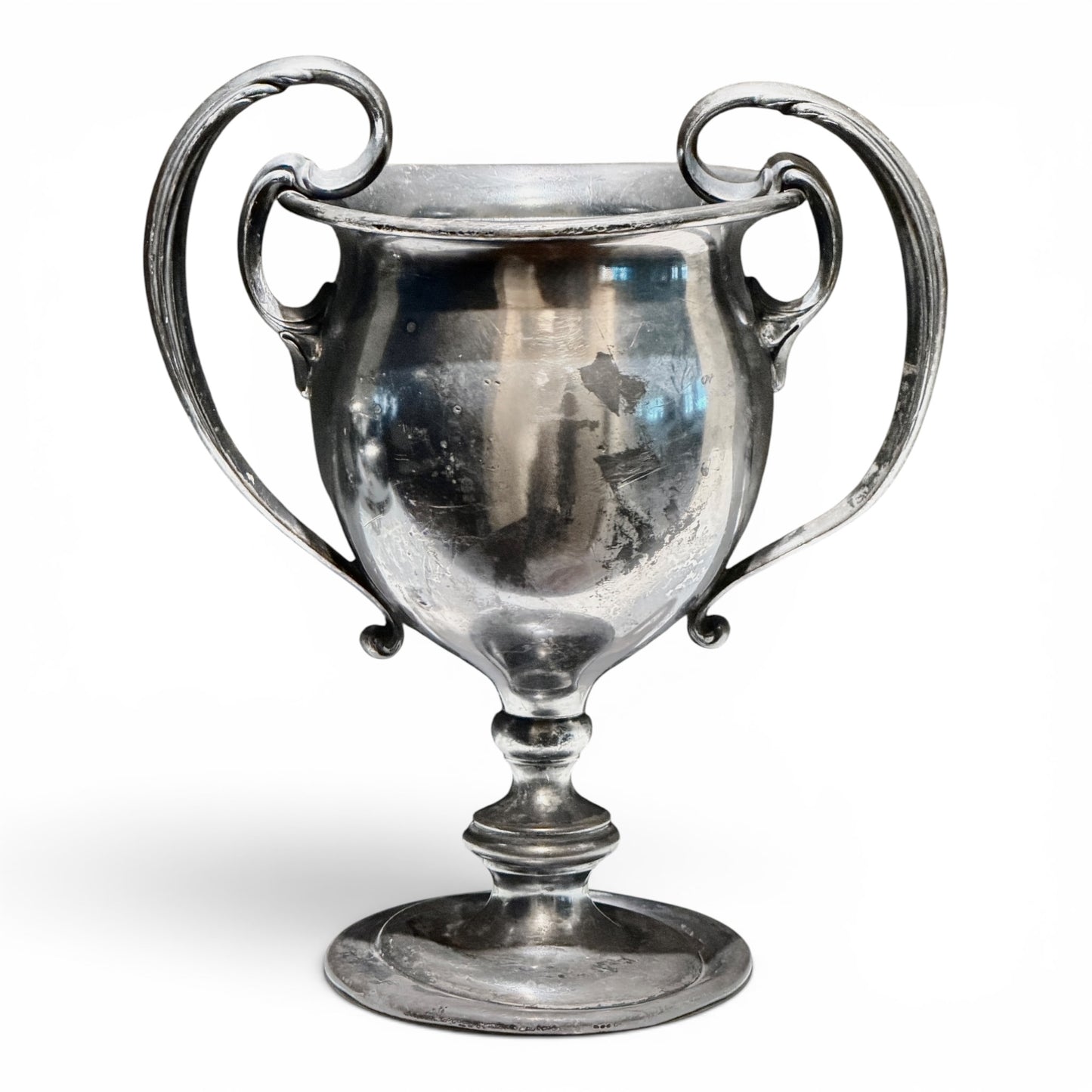 Antique Silver Loving Cup Trophy