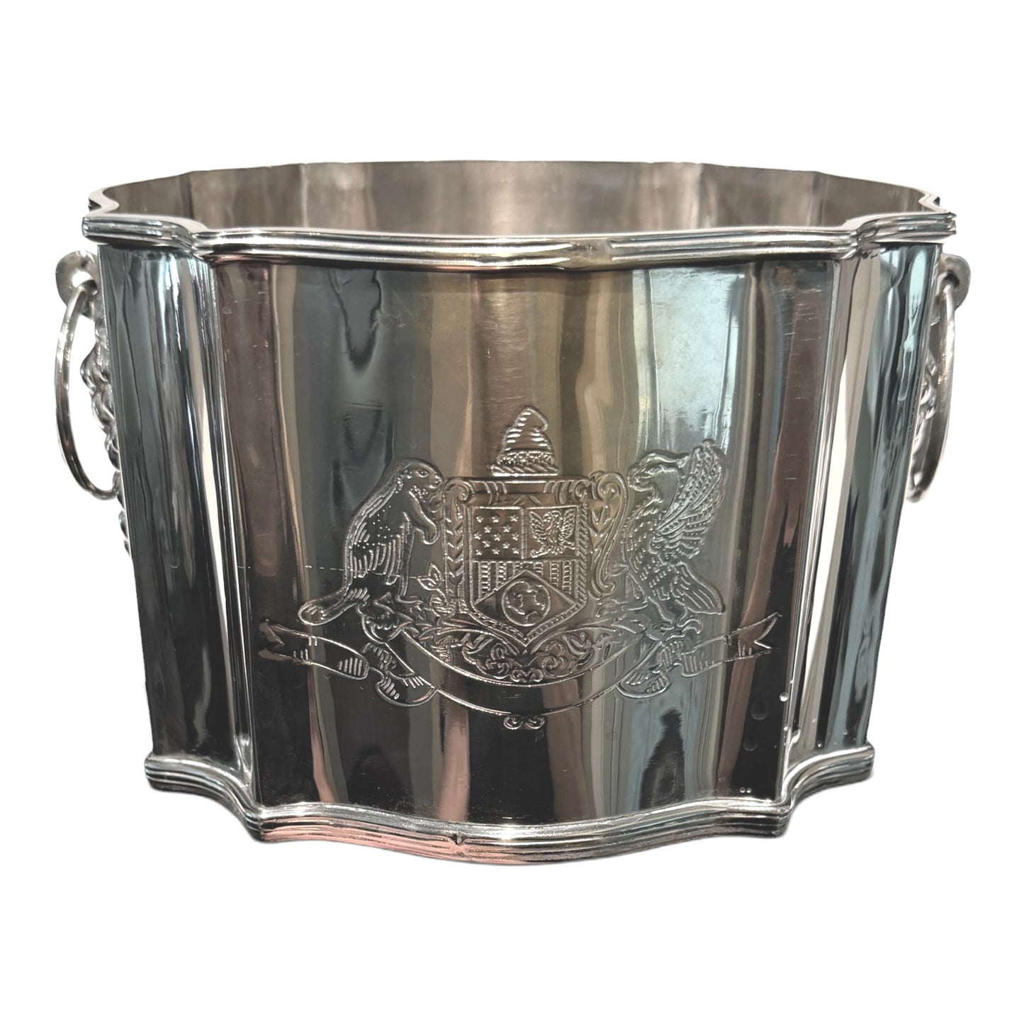 Vintage Stetson Silver Ice Bucket