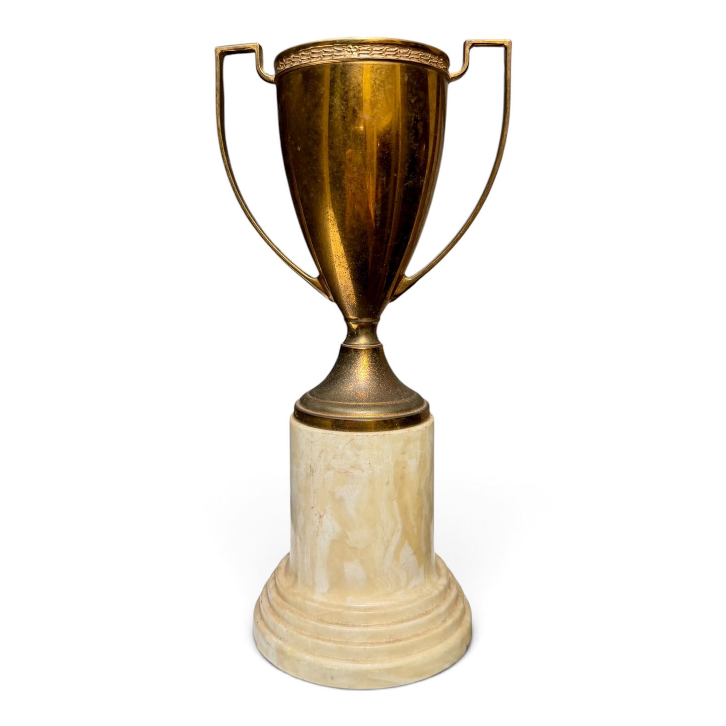 Antique Gold Loving Cup Trophy