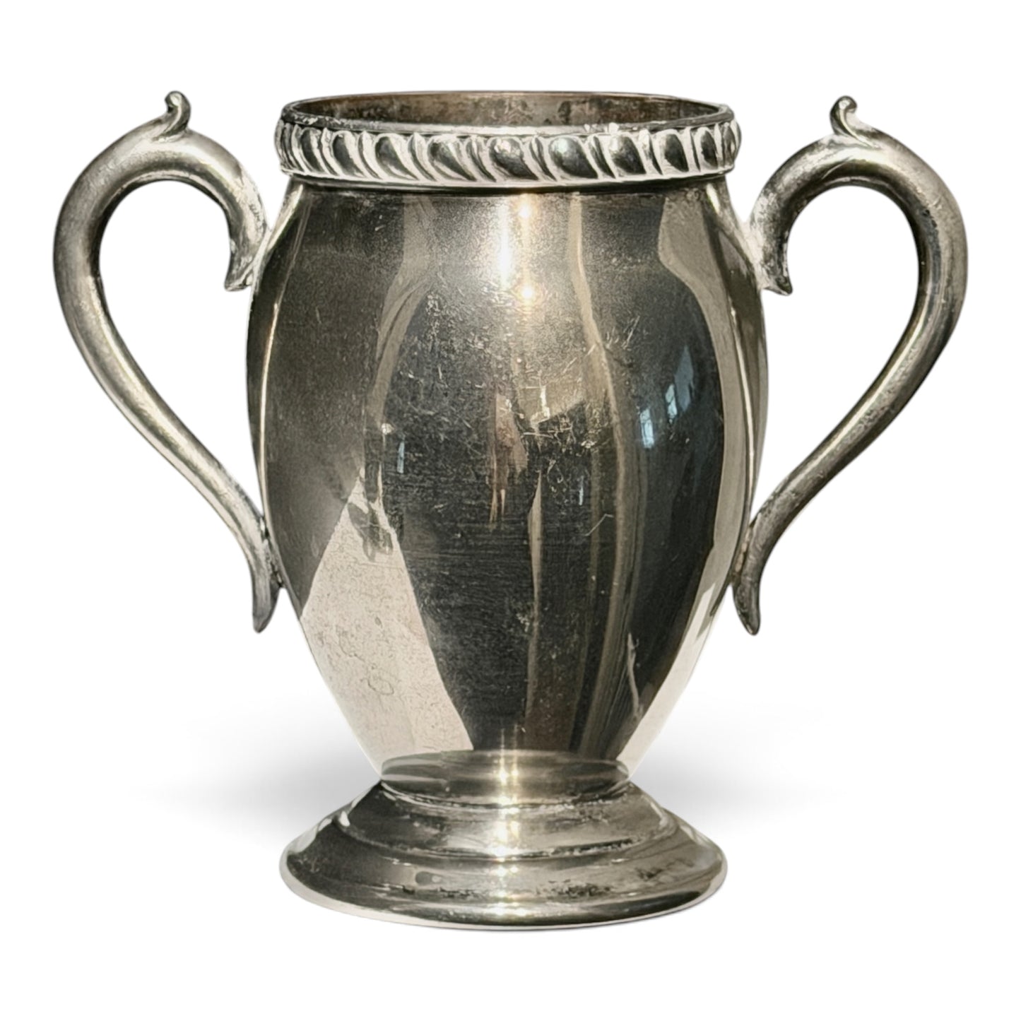 Antique Silver Loving Cup Trophy