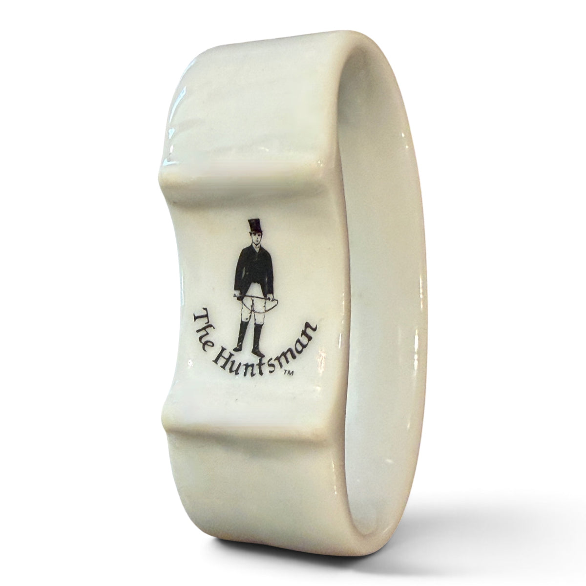 Vintage “The Huntsman” Porcelain Fox Hunt Napkin Rings — Set of 10