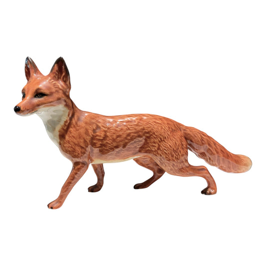 Vintage Beswick Porcelain Fox Figurine