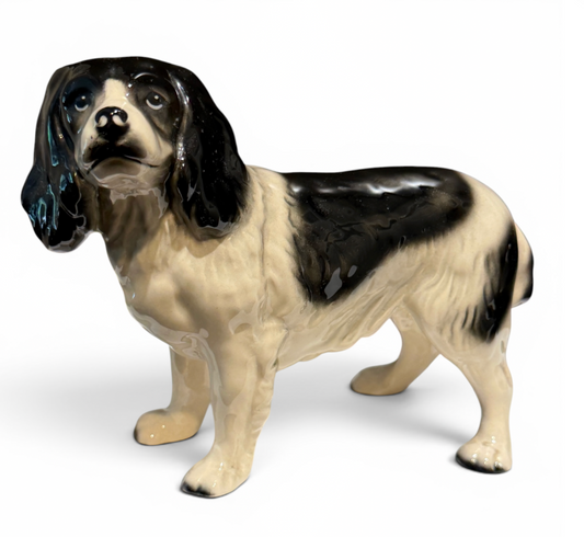 Vintage English Porcelain Cavalier King Charles Spaniel Figurine