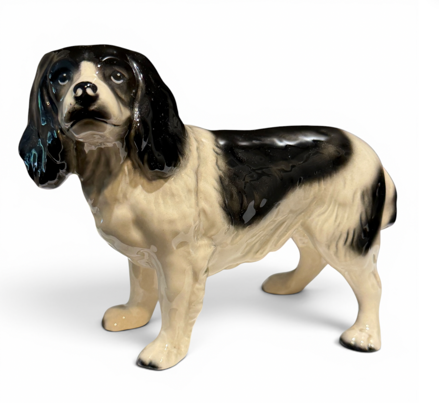 Vintage English Porcelain Cavalier King Charles Spaniel Figurine