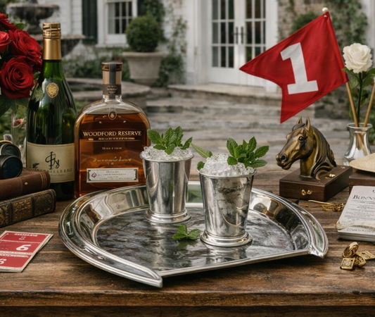 Estate Style Silver Horse Shoe Plate