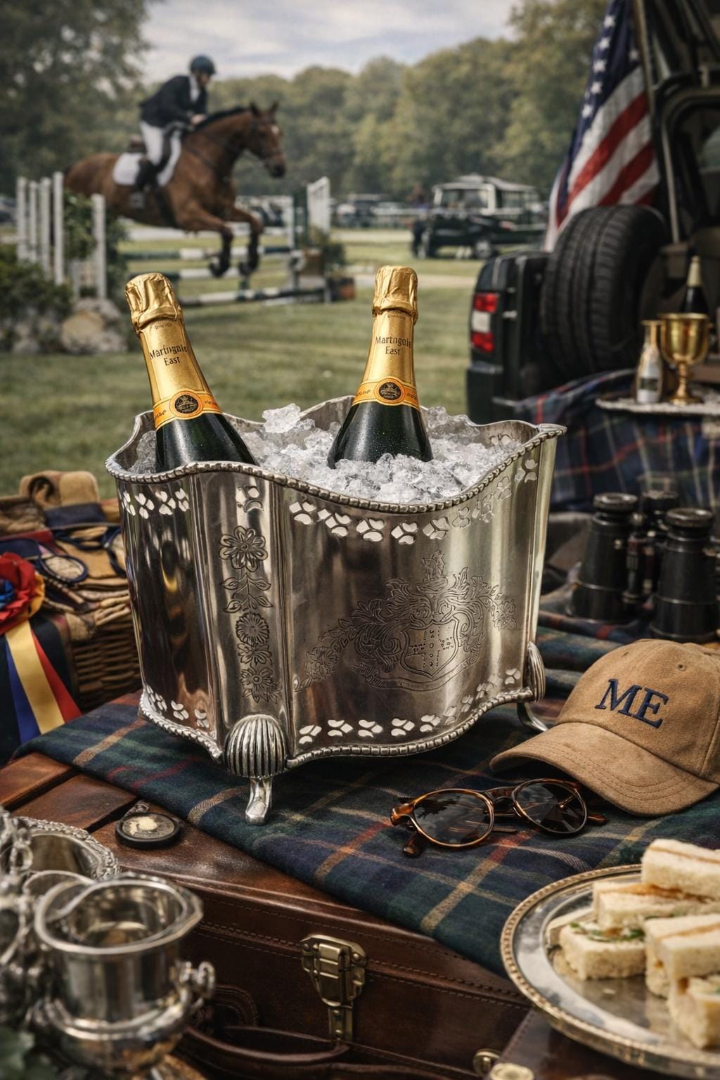 Spectacular Antique Ornate Silver Cachepot