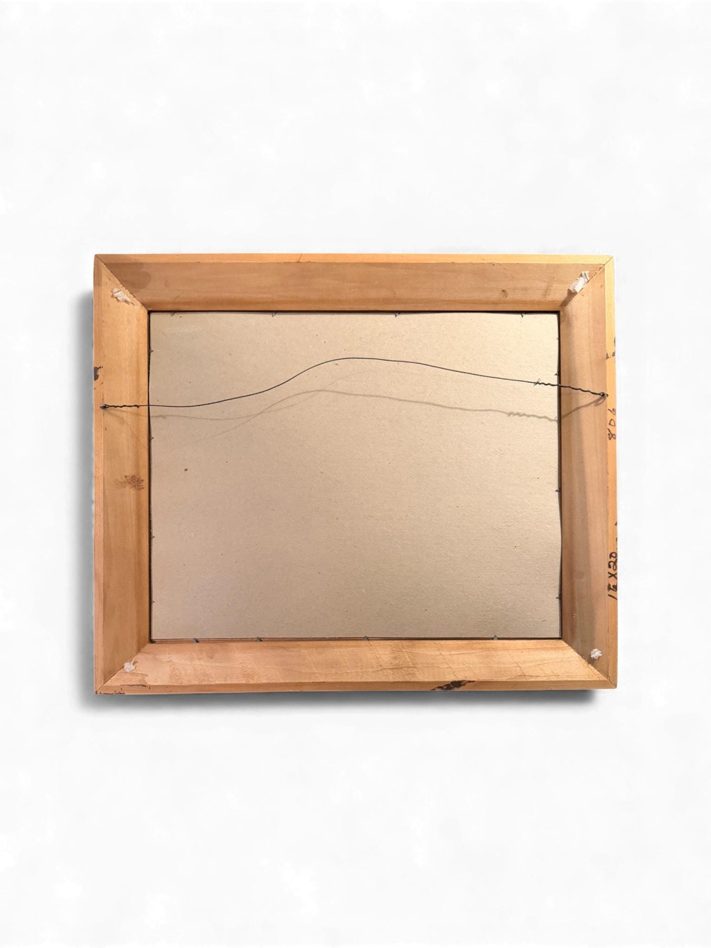 Vintage Framed & Signed Lithograph by Gustav Muss-Arnolt of Two Hunting Dogs in a Meadow