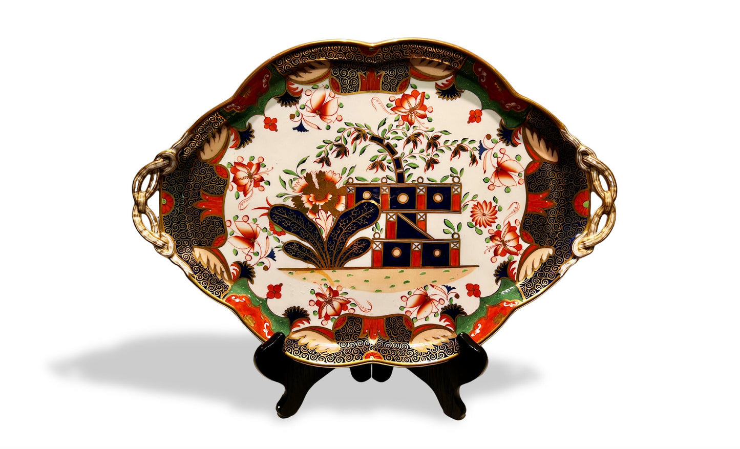 c. 1850 Copeland 'Spode' Imari Earthenware Hand-Painted Complete Tea Service