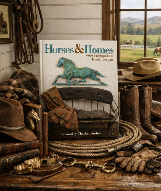 Horses & Homes - Large Scale Coffee Table Book by Jennifer Jordan