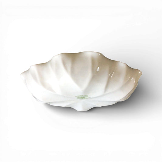 Antique Fine English Bone China Fox Trinket Dish — Made in England