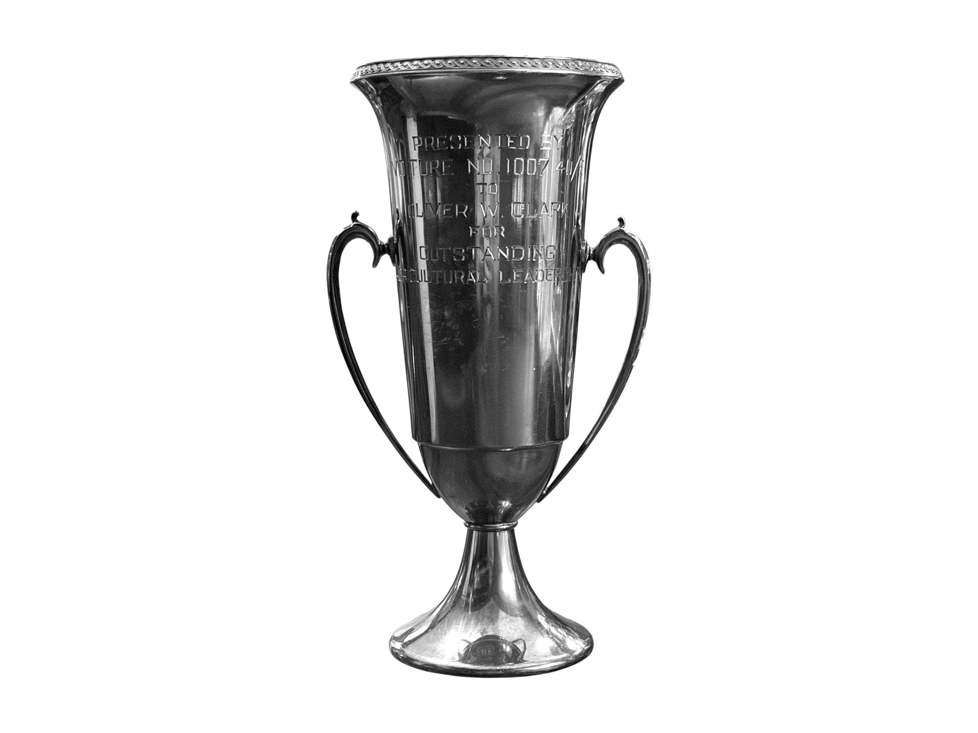 Vintage Silver Loving Cup Trophy