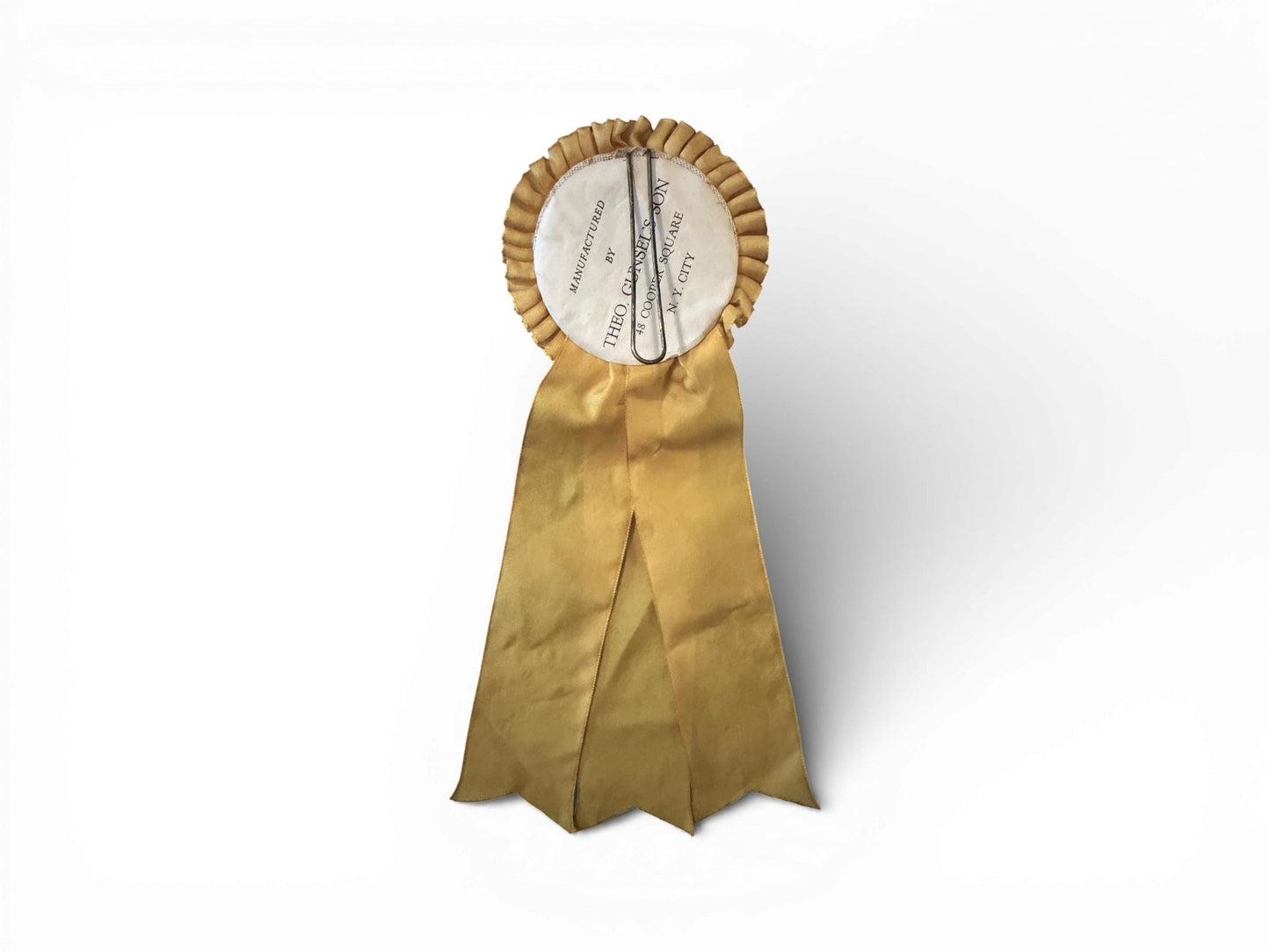 Antique Stamford Horse Show Ribbon, 1930 – Third Place