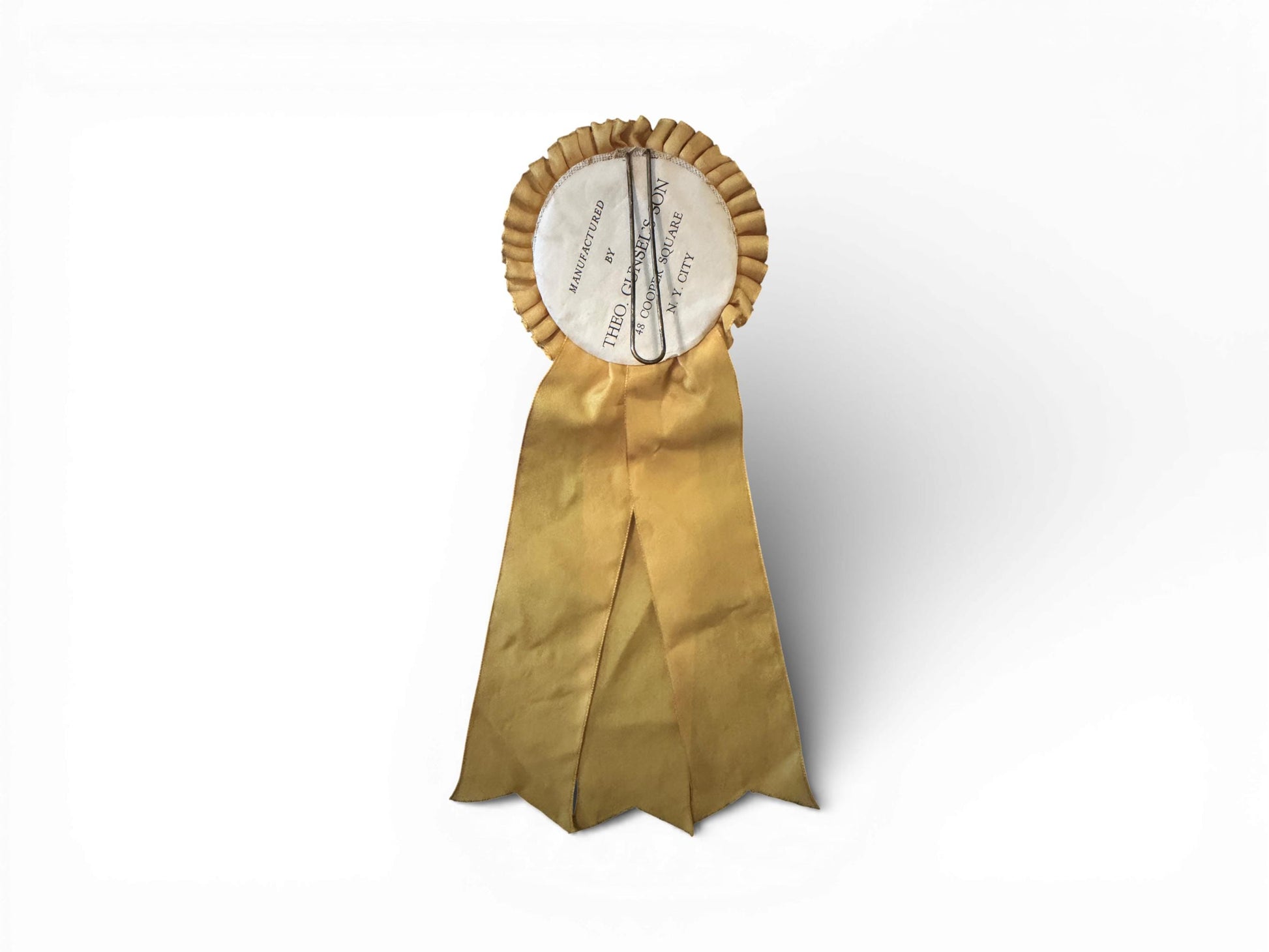 Antique Stamford Horse Show Ribbon, 1930 – Third Place