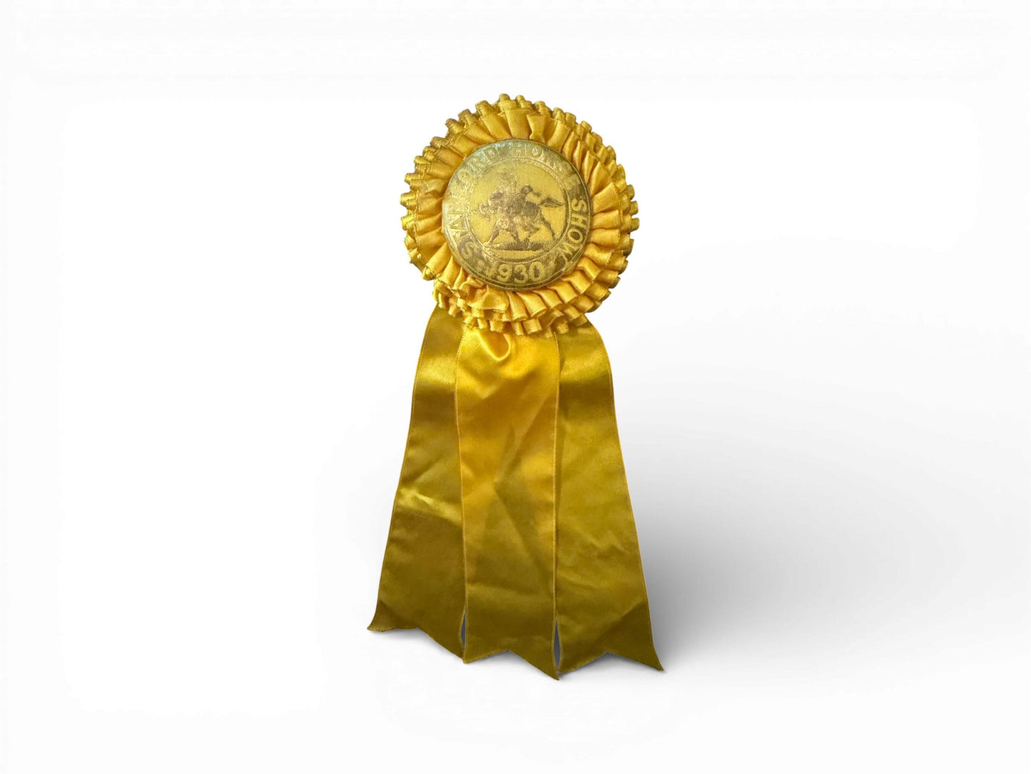 Antique Stamford Horse Show Ribbon, 1930 – Third Place